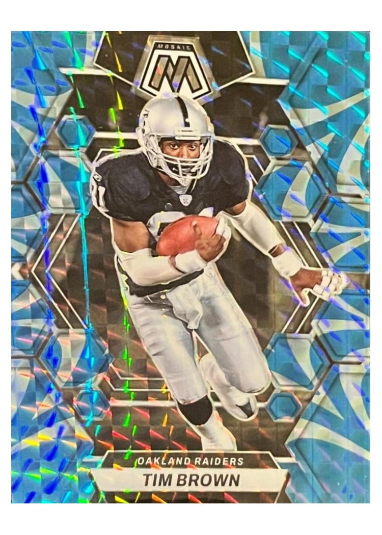 2023 Panini Mosaic Base Set Tim Brown #125 card