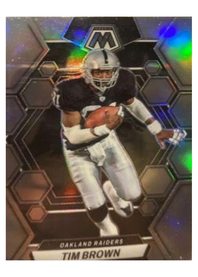 2023 Panini Mosaic Base Set Tim Brown #125 card