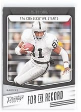 2024 Panini Prestige For the Record Tim Brown #FR-TB card