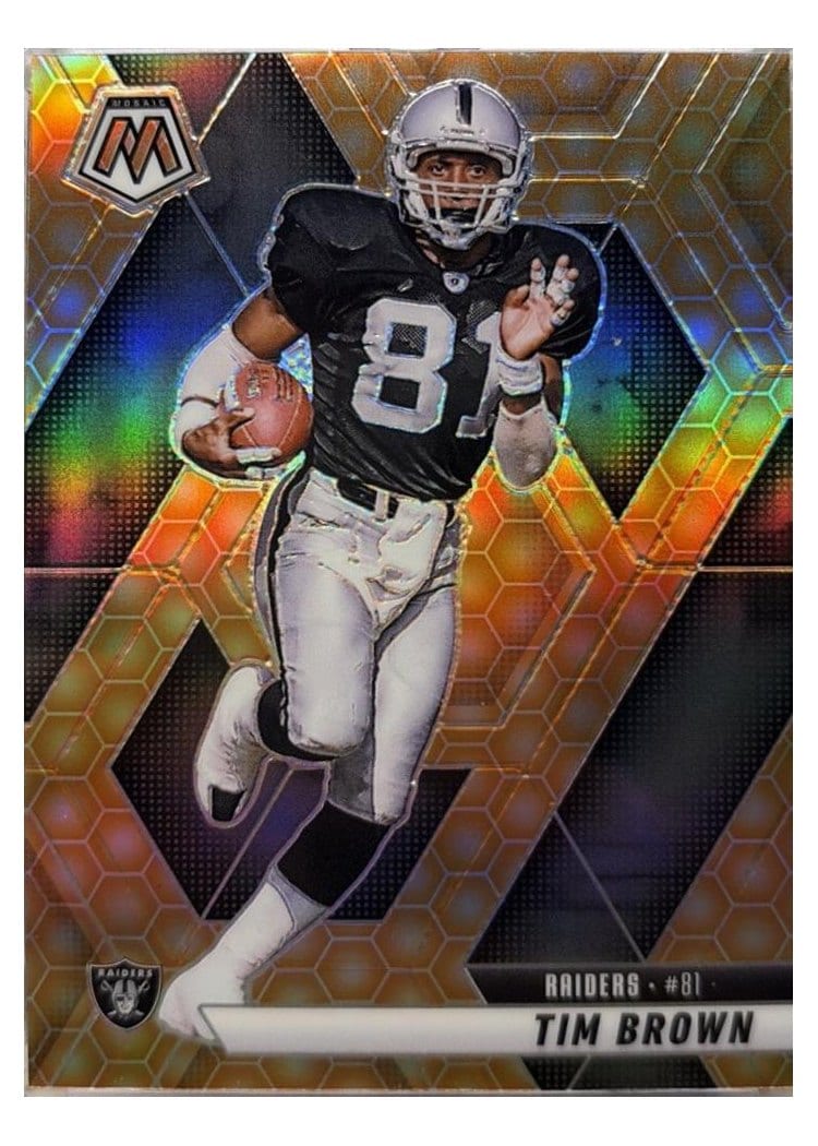 2025 Panini Mosaic Base Set Tim Brown #139 card