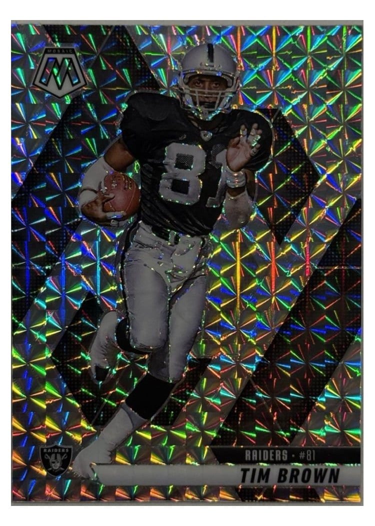 2025 Panini Mosaic Base Set Tim Brown #139 card
