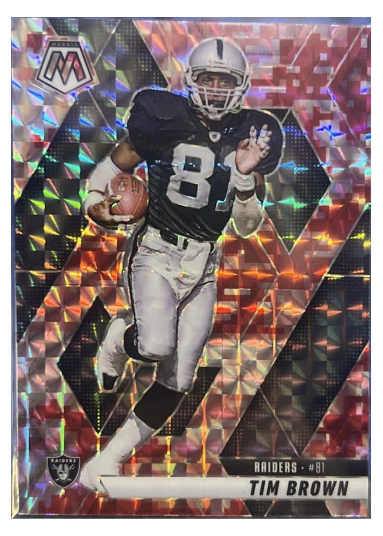 2025 Panini Mosaic Base Set Tim Brown #139 card