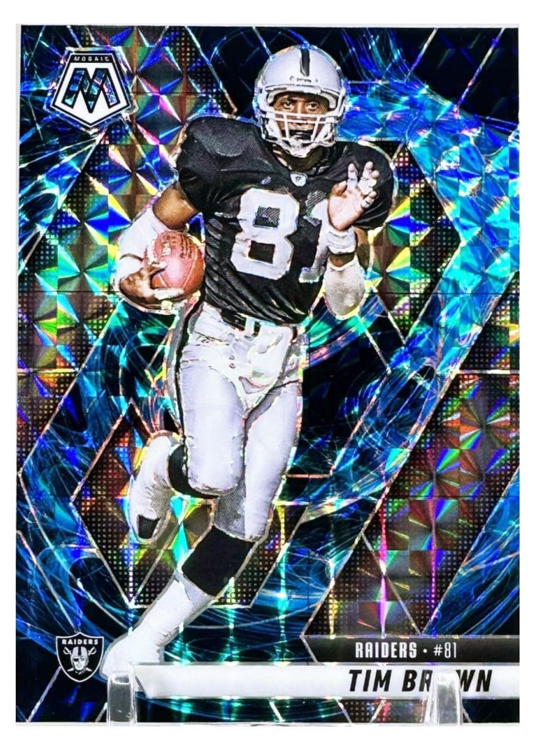 2025 Panini Mosaic Base Set Tim Brown #139 card
