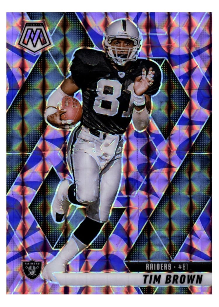 2025 Panini Mosaic Base Set Tim Brown #139 card