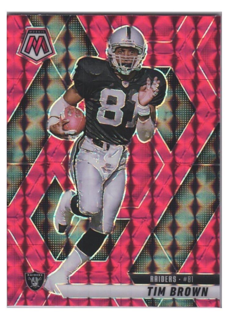 2025 Panini Mosaic Base Set Tim Brown #139 card