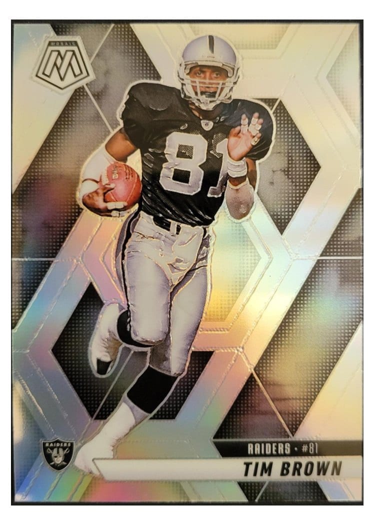 2025 Panini Mosaic Base Set Tim Brown #139 card