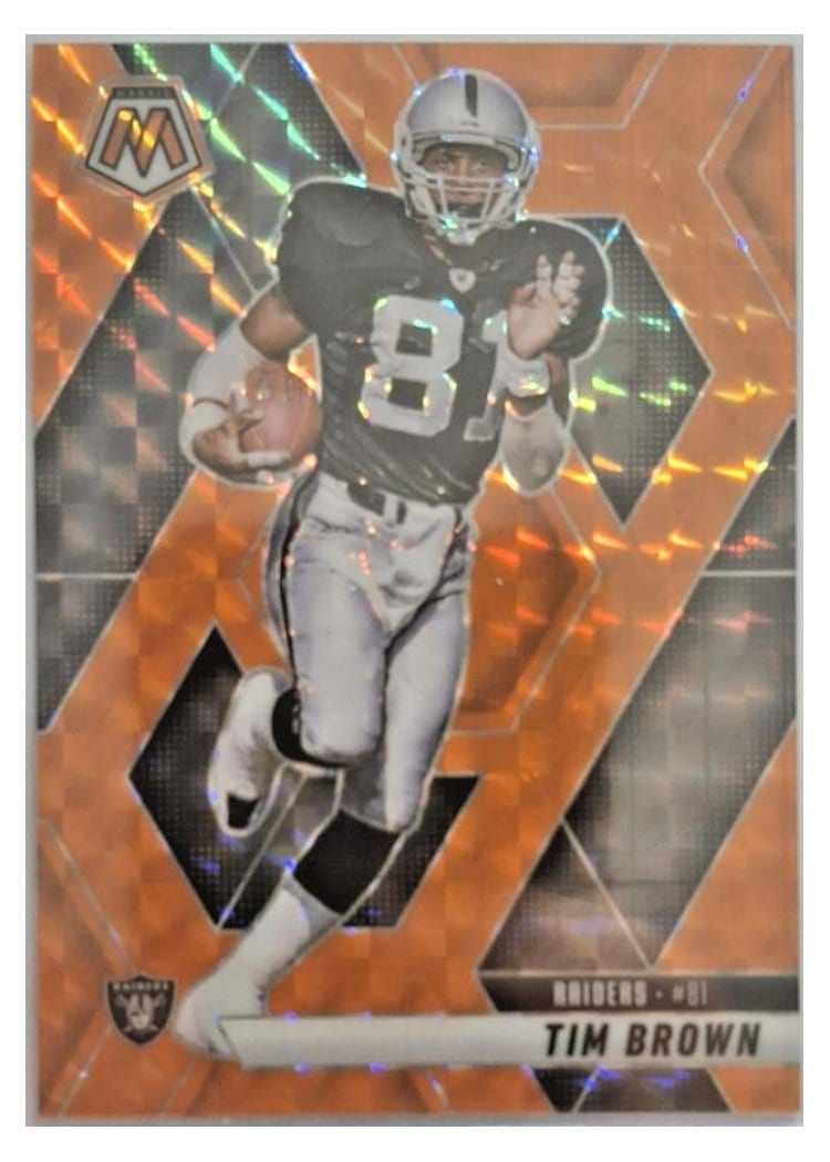 2025 Panini Mosaic Base Set Tim Brown #139 card