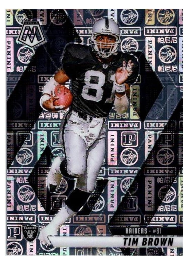 2025 Panini Mosaic Base Set Tim Brown #139 card