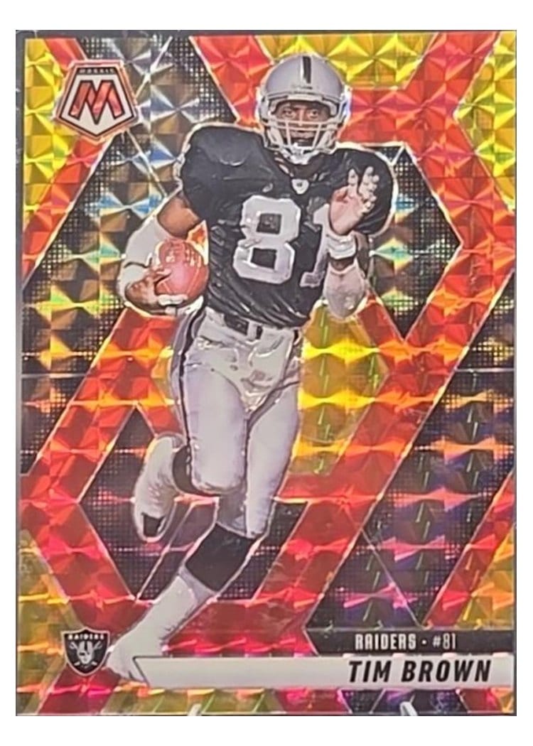 2025 Panini Mosaic Base Set Tim Brown #139 card