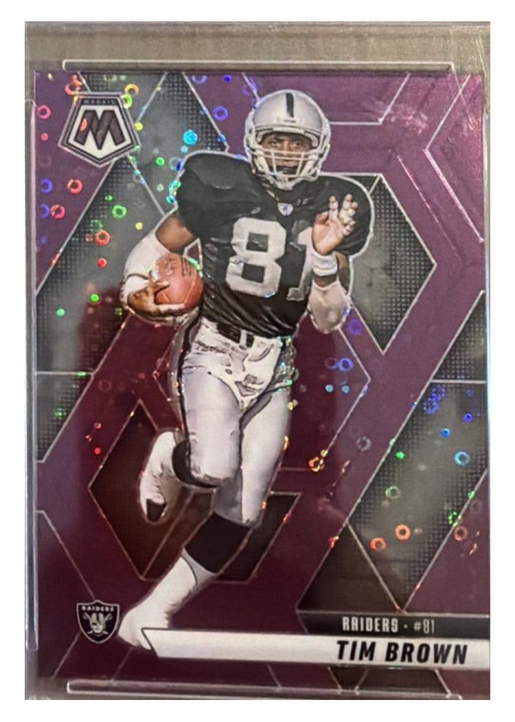 2025 Panini Mosaic Base Set Tim Brown #139 card