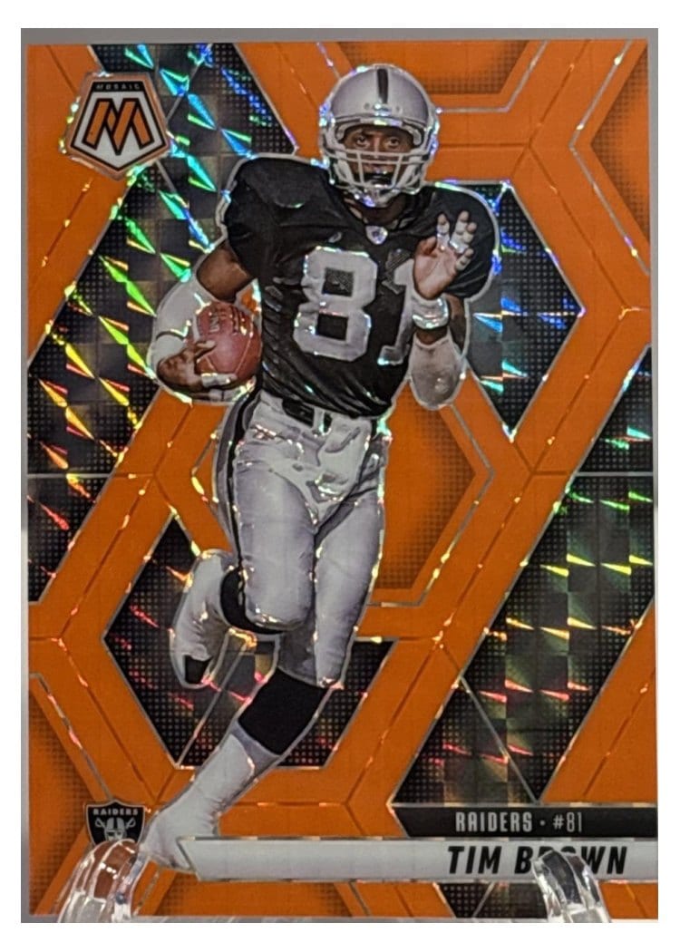 2025 Panini Mosaic Base Set Tim Brown #139 card