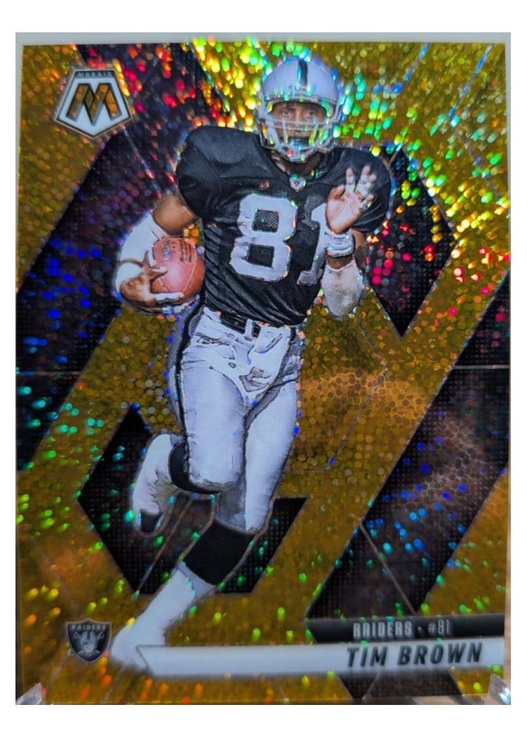 2025 Panini Mosaic Base Set Tim Brown #139 card