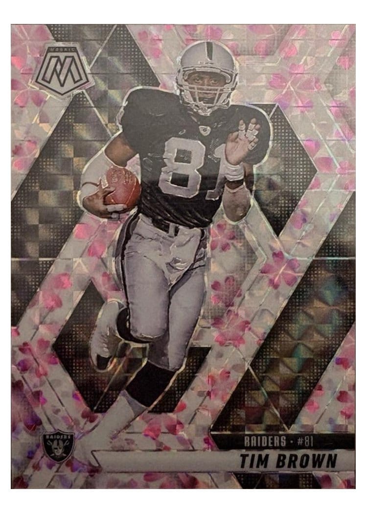2025 Panini Mosaic Base Set Tim Brown #139 card