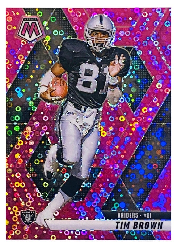 2025 Panini Mosaic Base Set Tim Brown #139 card