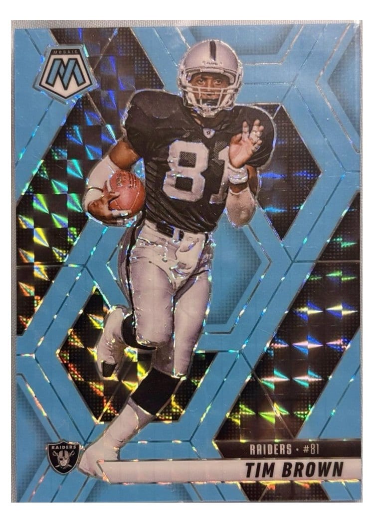 2025 Panini Mosaic Base Set Tim Brown #139 card