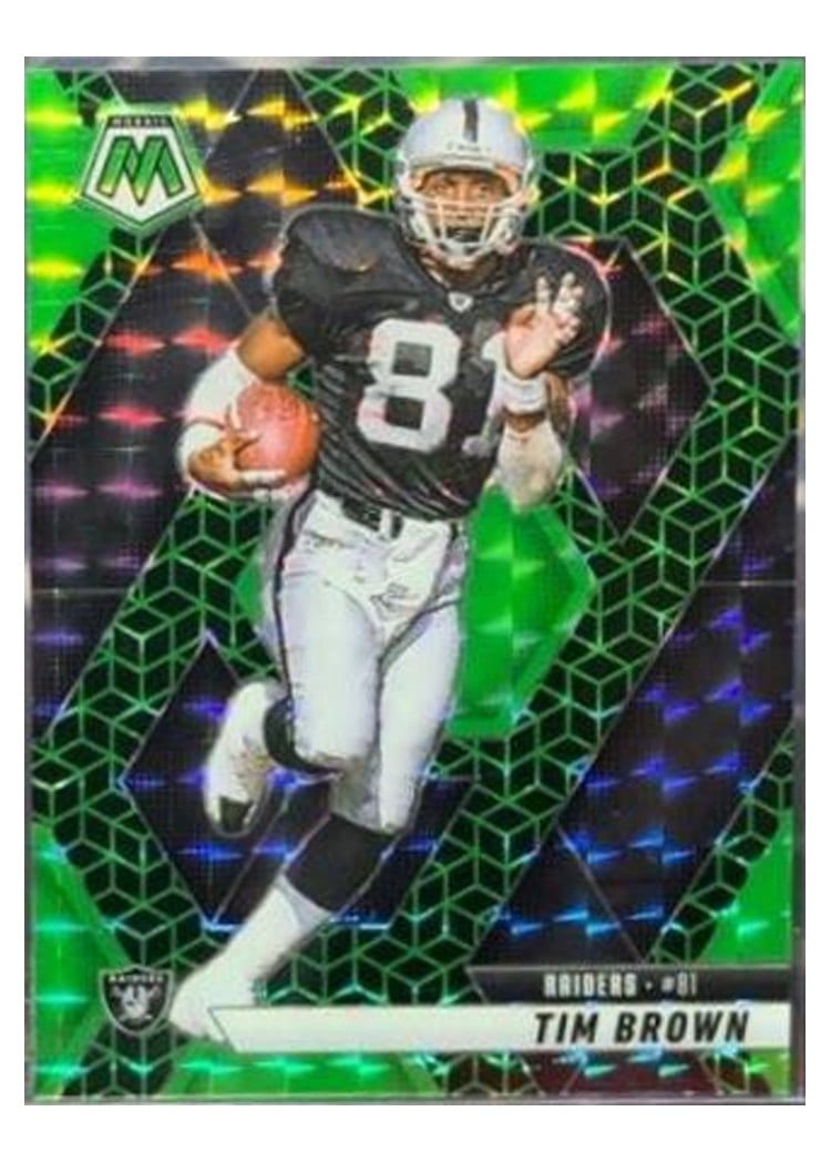 2025 Panini Mosaic Base Set Tim Brown #139 card