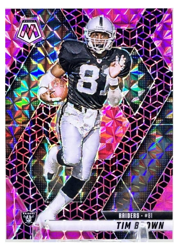 2025 Panini Mosaic Base Set Tim Brown #139 card