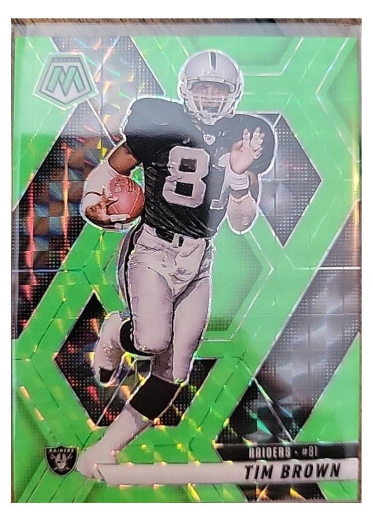 2025 Panini Mosaic Base Set Tim Brown #139 card