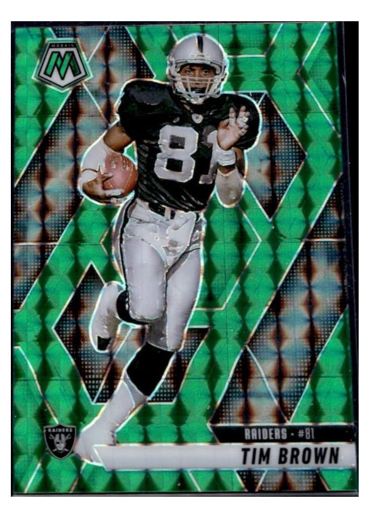 2025 Panini Mosaic Base Set Tim Brown #139 card