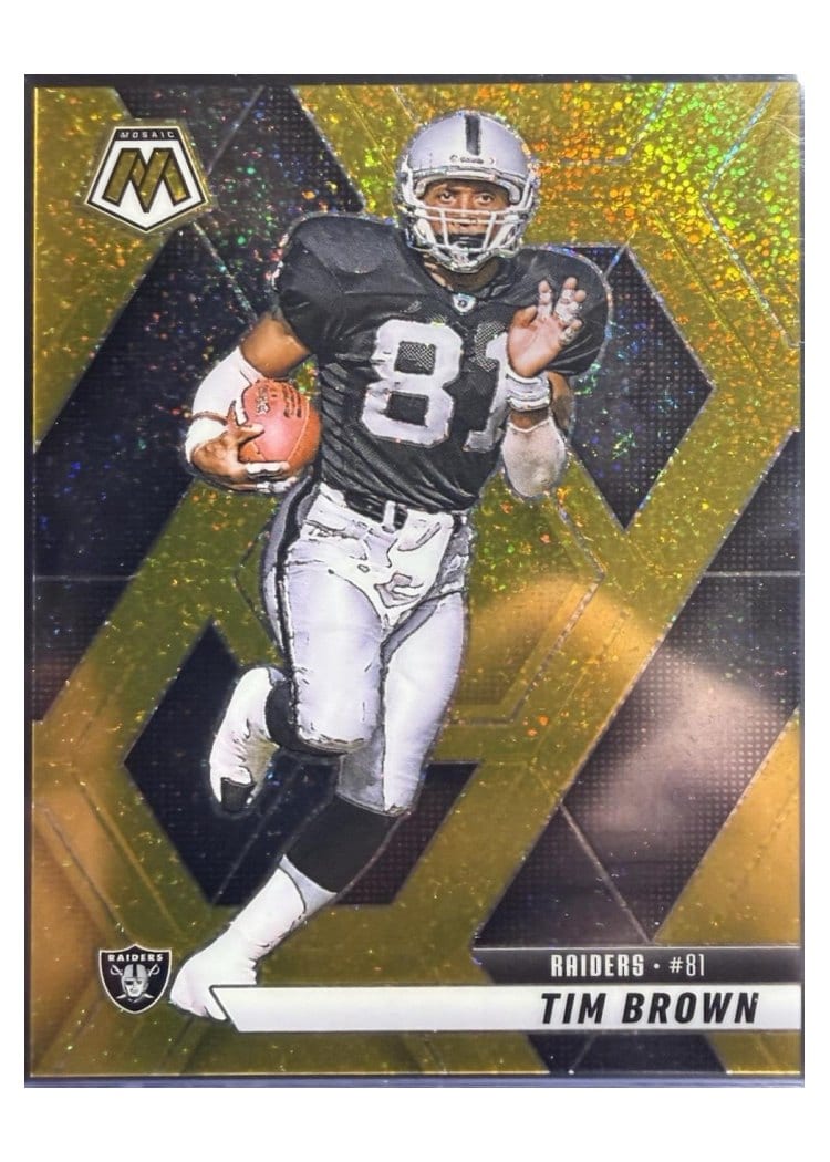 2025 Panini Mosaic Base Set Tim Brown #139 card