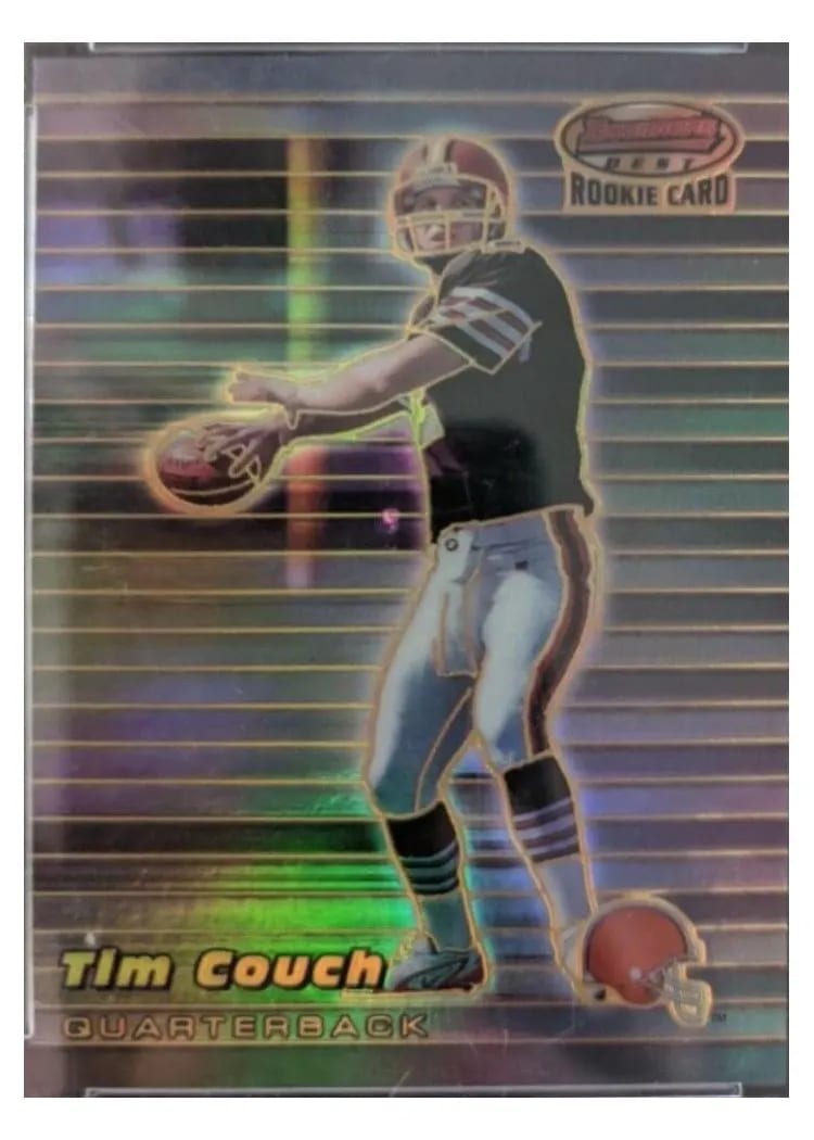 1999 Bowman's Best Tim Couch Refractor #132 card