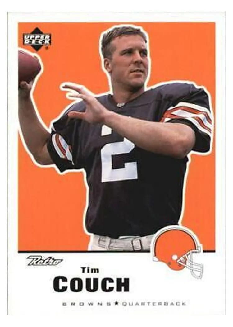 1999 Upper Deck Retro Tim Couch #36 card