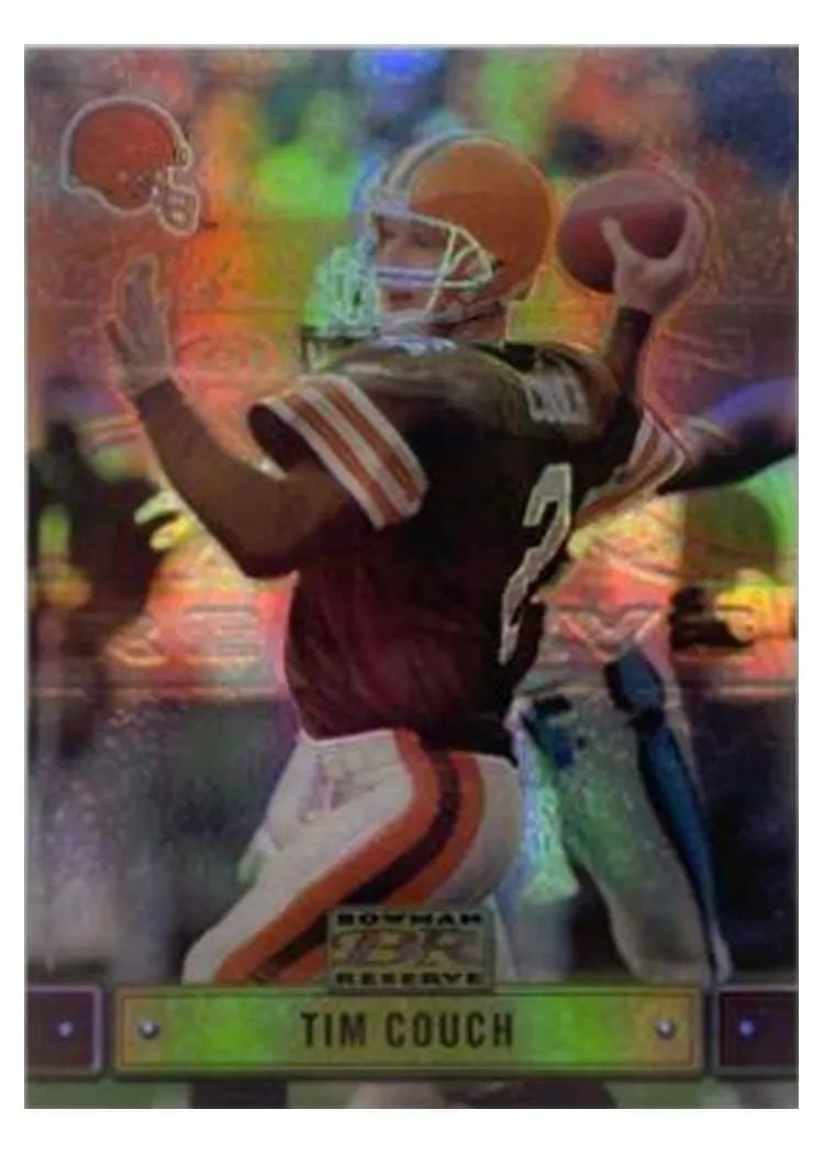 2000 Bowman Reserve Tim Couch #96 card
