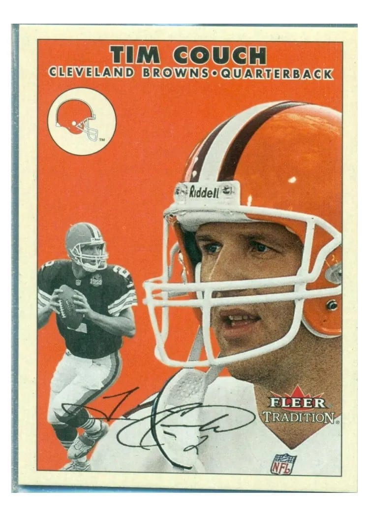 2000 Fleer Tradition Tim Couch #6 card