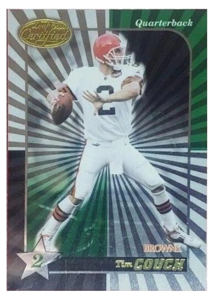 2000 Leaf Certified Tim Couch #106 card