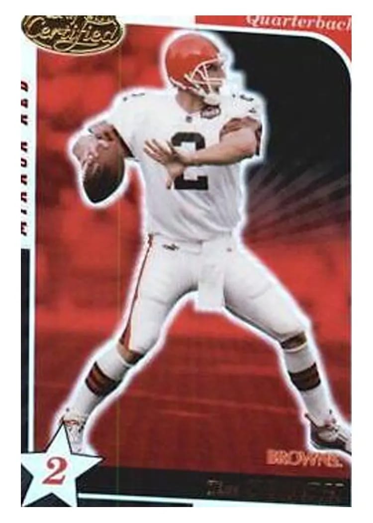 2000 Leaf Certified Tim Couch #106 card