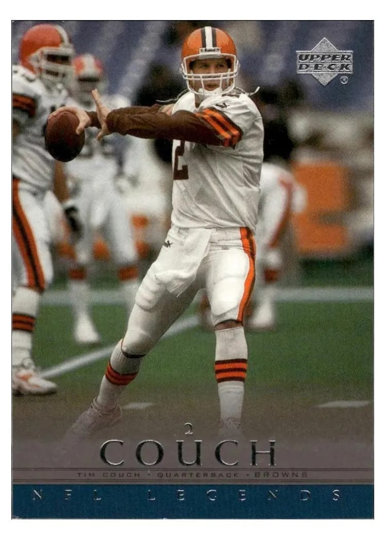2000 Upper Deck Legends Tim Couch #83 card
