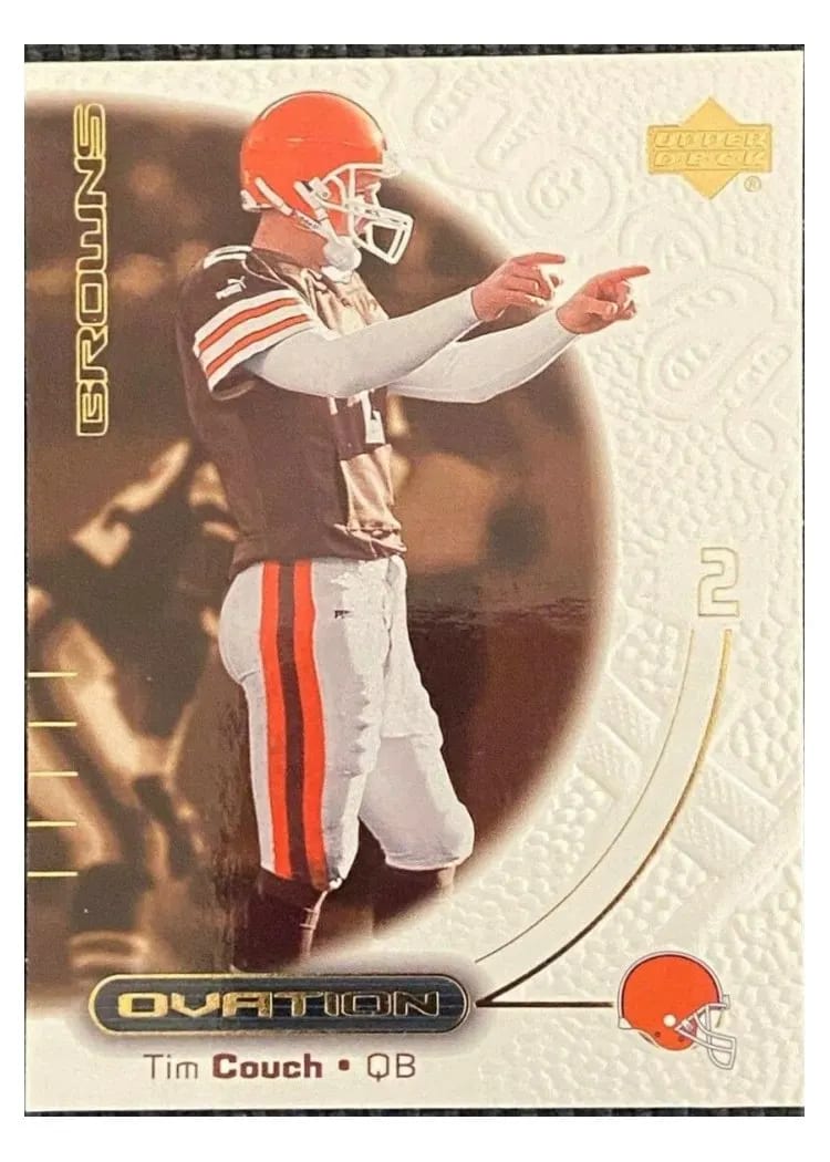 2000 Upper Deck Ovation Tim Couch #13 card