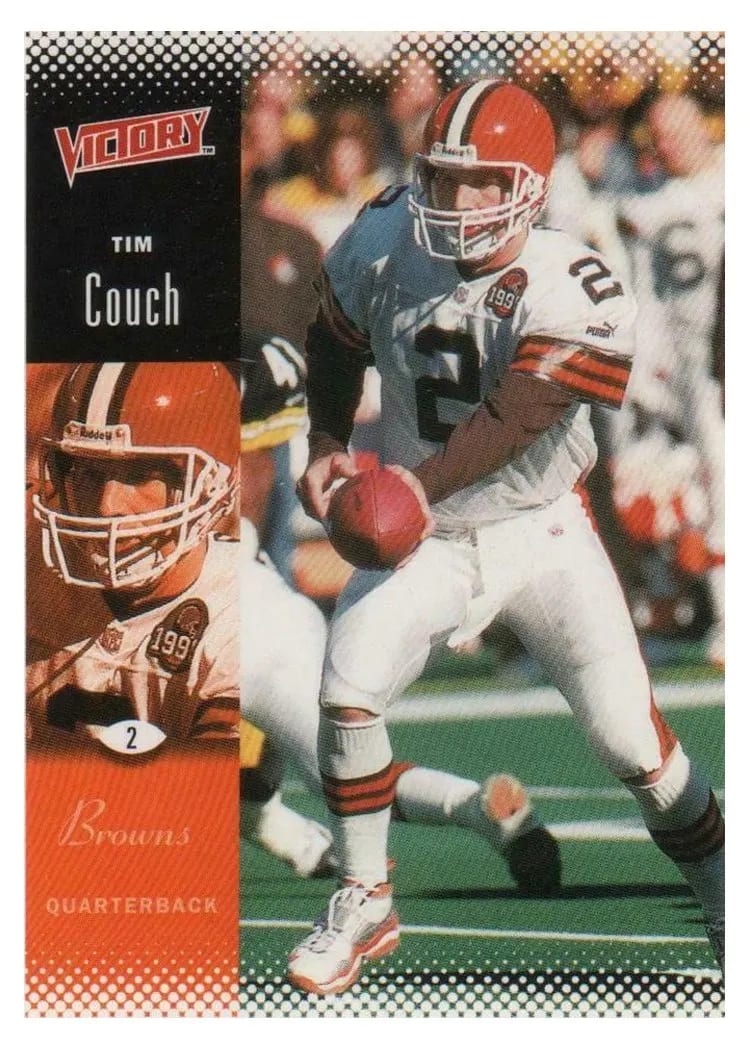 2000 Upper Deck Victory Tim Couch #46 card