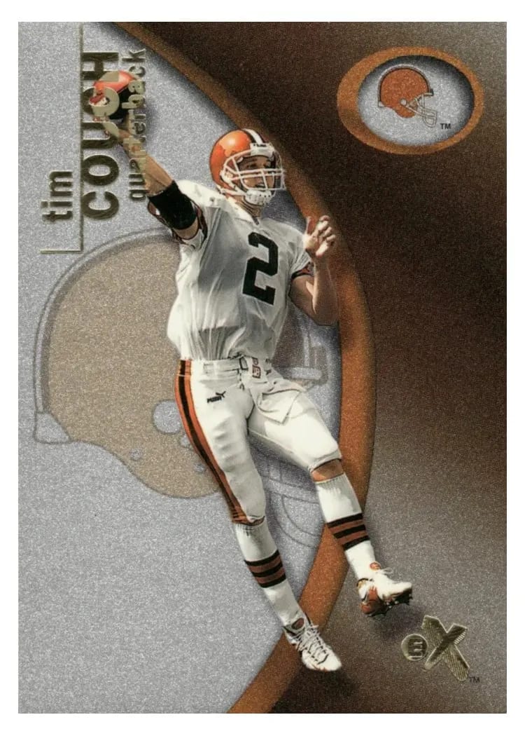 2001 Fleer E X Tim Couch #2 card