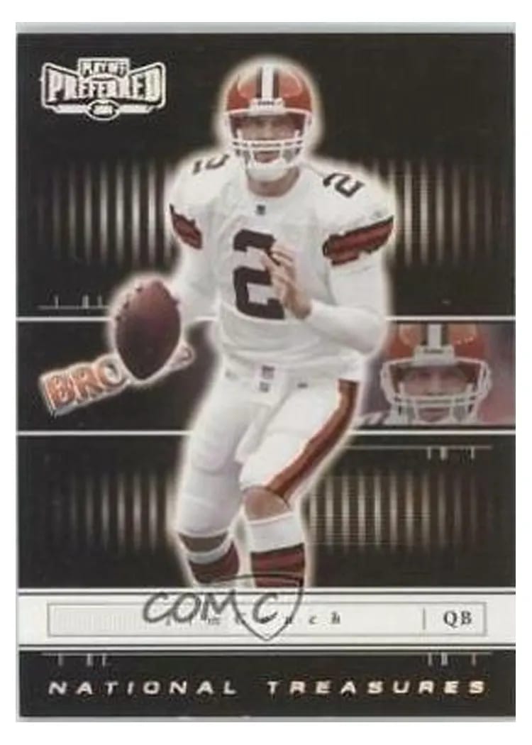 2001 Playoff Preferred Tim Couch #8 card