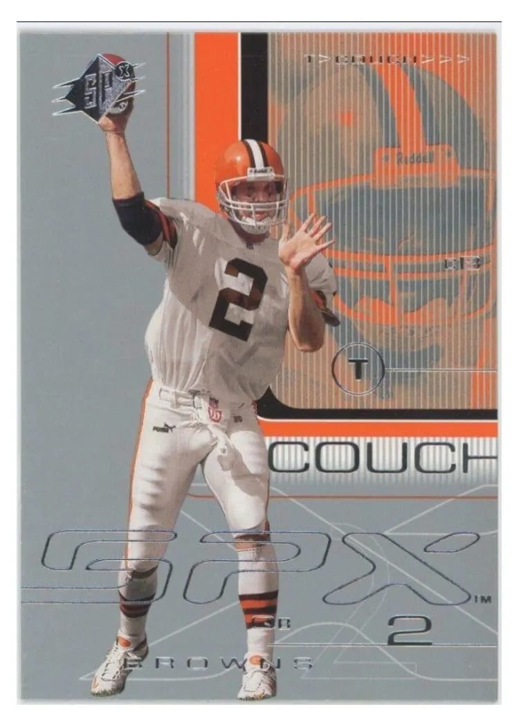 2001 Spx Tim Couch #21 card