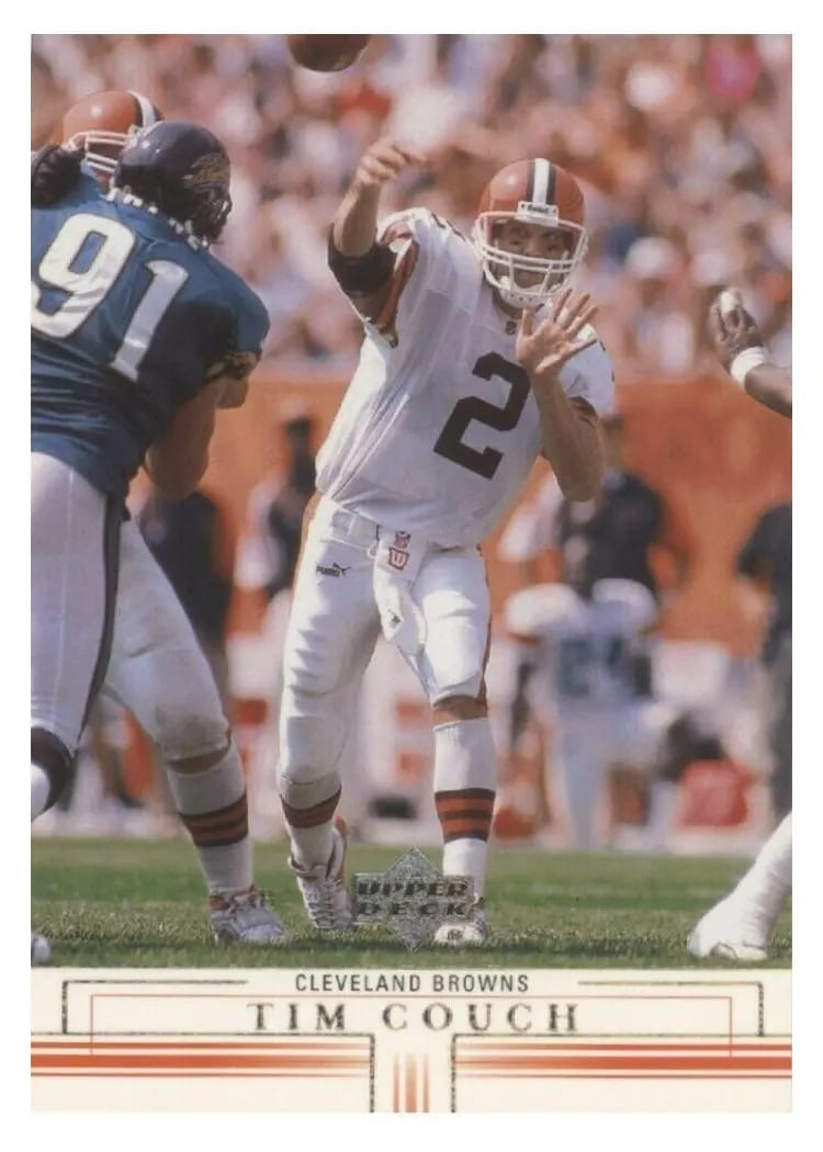 2001 Upper Deck Tim Couch #39 card