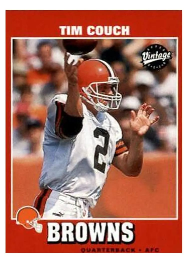 2001 Upper Deck Vintage Tim Couch #39 card