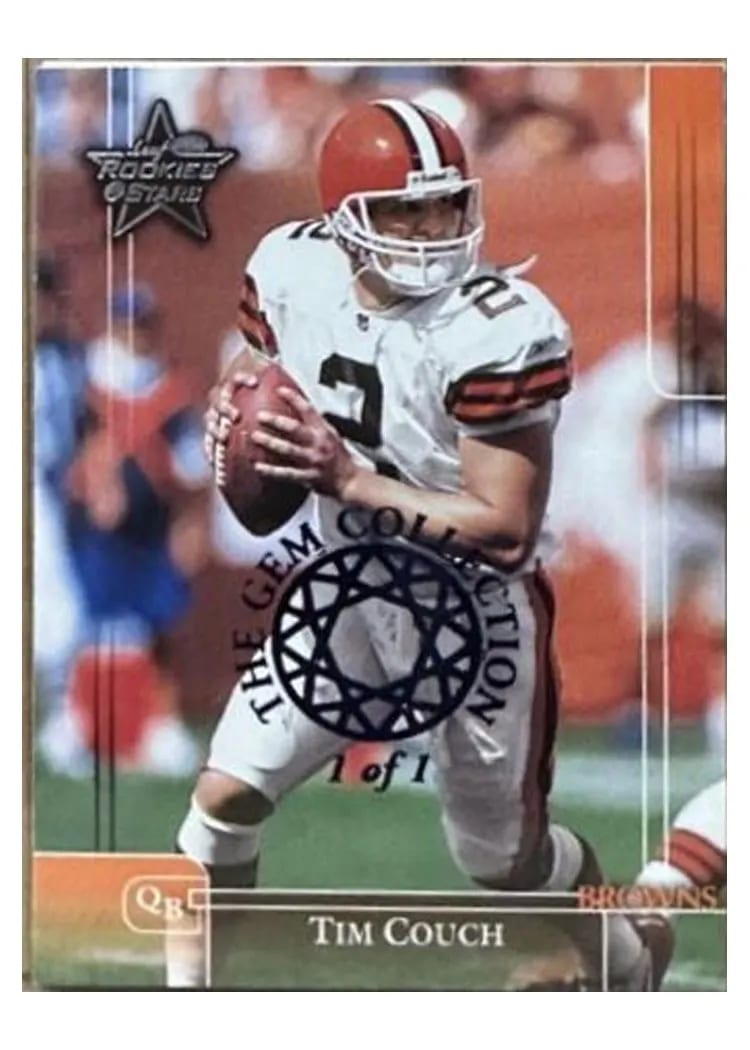 2002 Leaf Rookies & Stars Tim Couch Chicago Collection #21 card