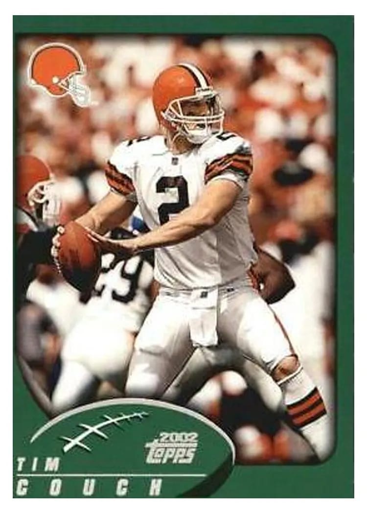 2002 Topps Tim Couch #21 card