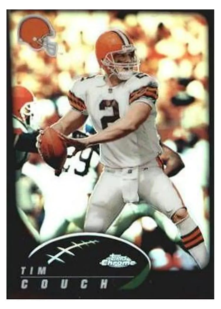 2002 Topps Chrome Tim Couch #59 card