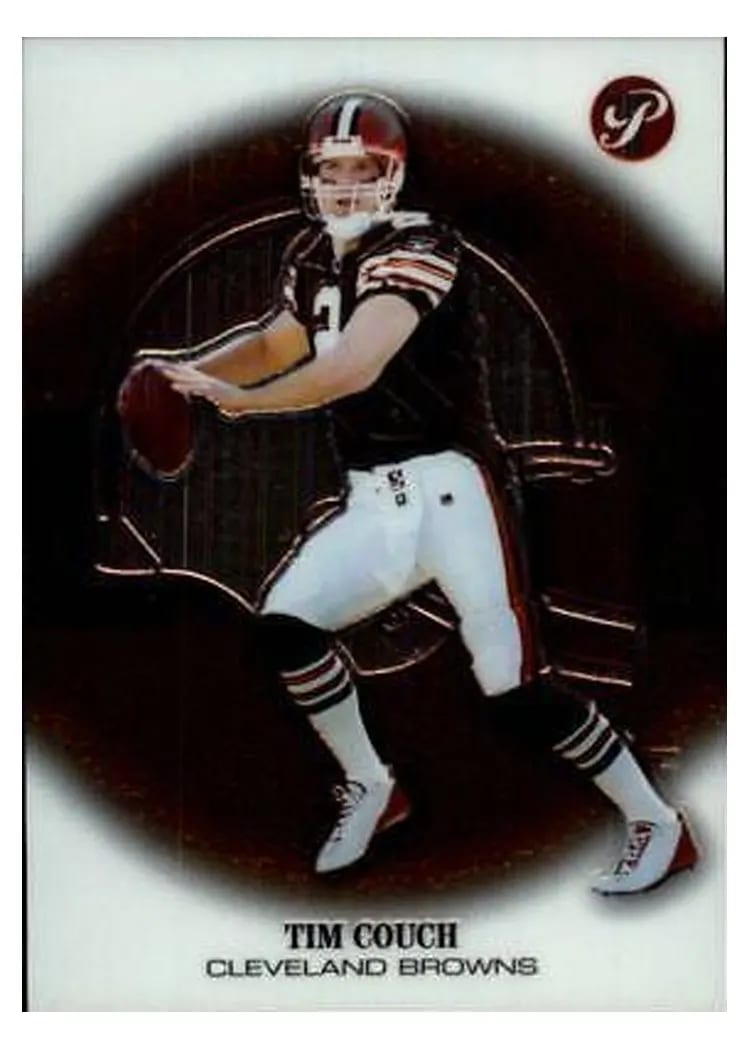 2002 Topps Pristine Tim Couch #30 card