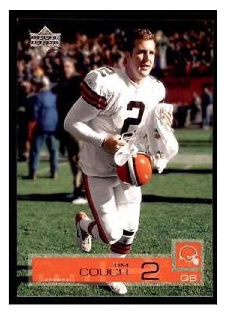 2002 Upper Deck Tim Couch #41 card