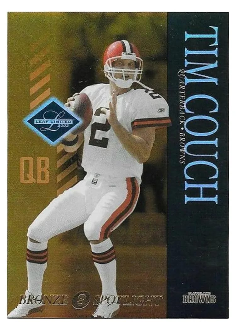 2003 Leaf Limited Tim Couch #20 card
