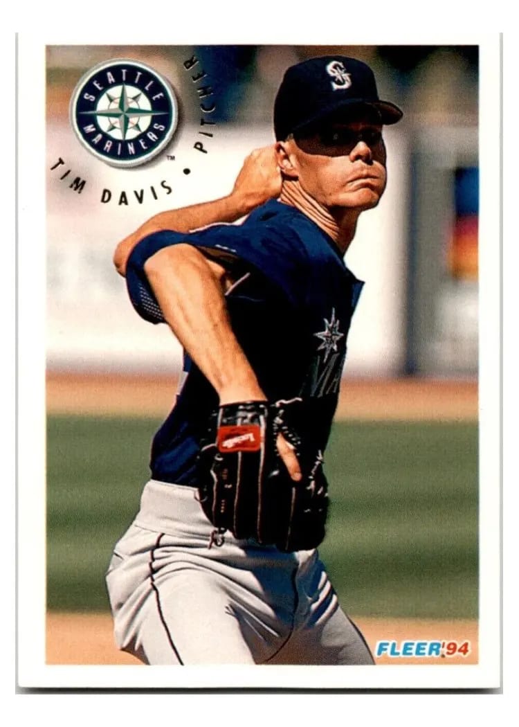 1994 Fleer Update Tim Davis #U-81 card