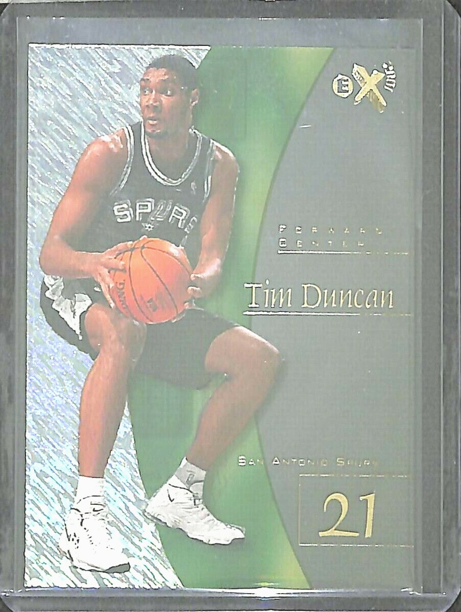 1997 Skybox E-X2001 Tim Duncan #75 card