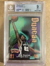 1997 Skybox Z Force Tim Duncan Rave #111 card