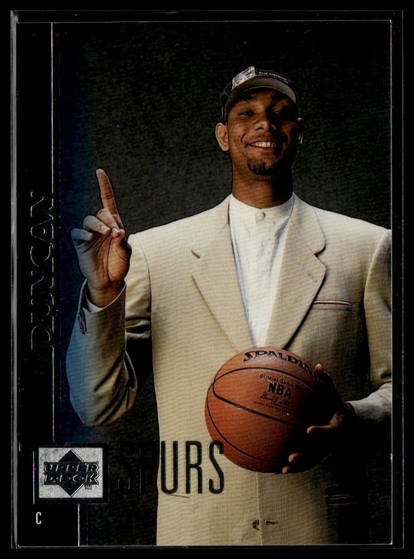 1997 Upper Deck Tim Duncan #114 card
