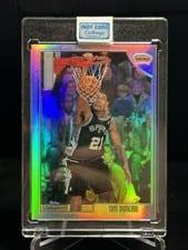 1998 Topps Chrome Tim Duncan #49 card
