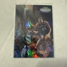 1998 Topps Gold Label Tim Duncan #GL7 card